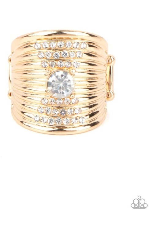 CRYSTAL CORSETS GOLD-RING