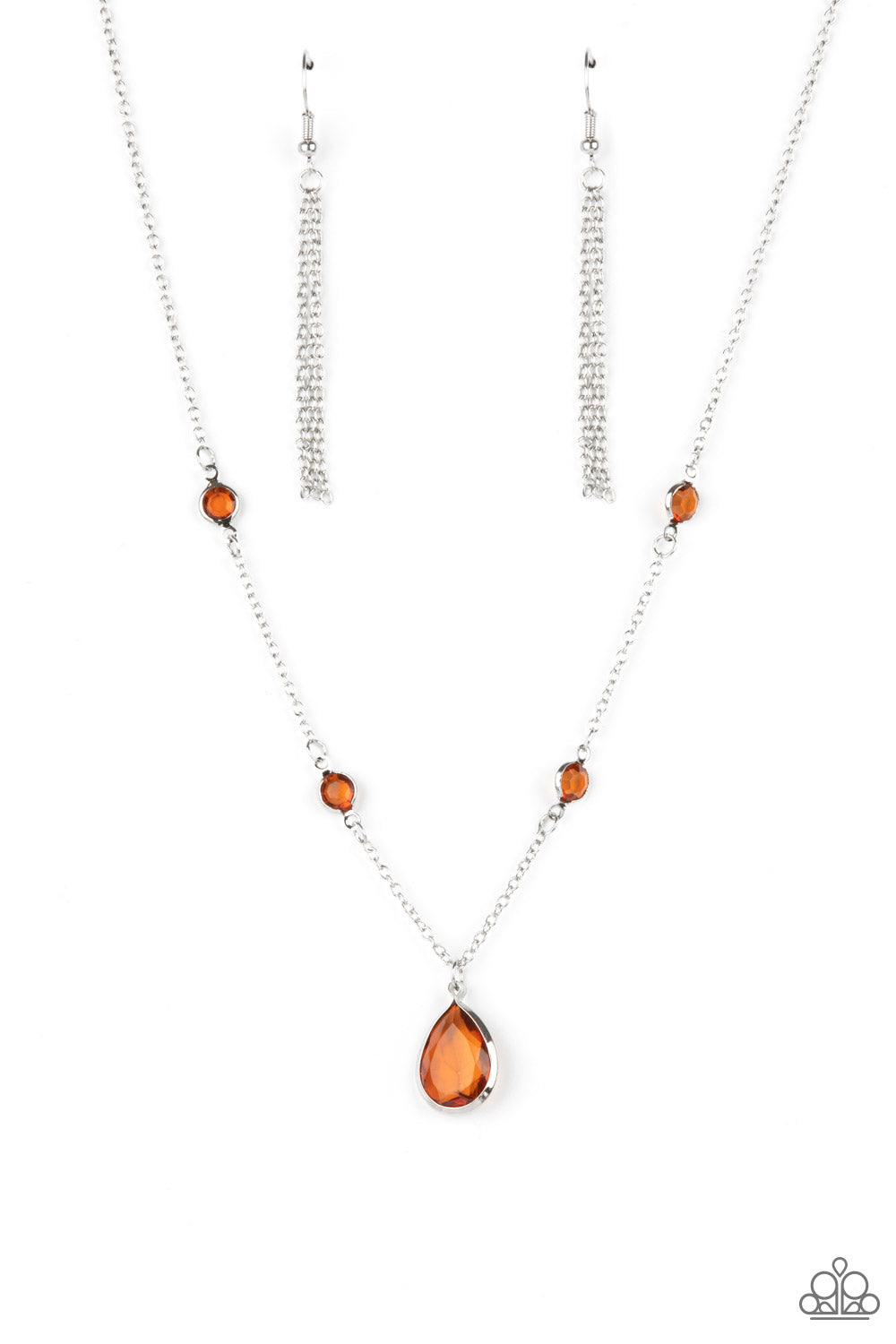 ROMANTIC RENDEZVOUS BROWN-NECKLACE