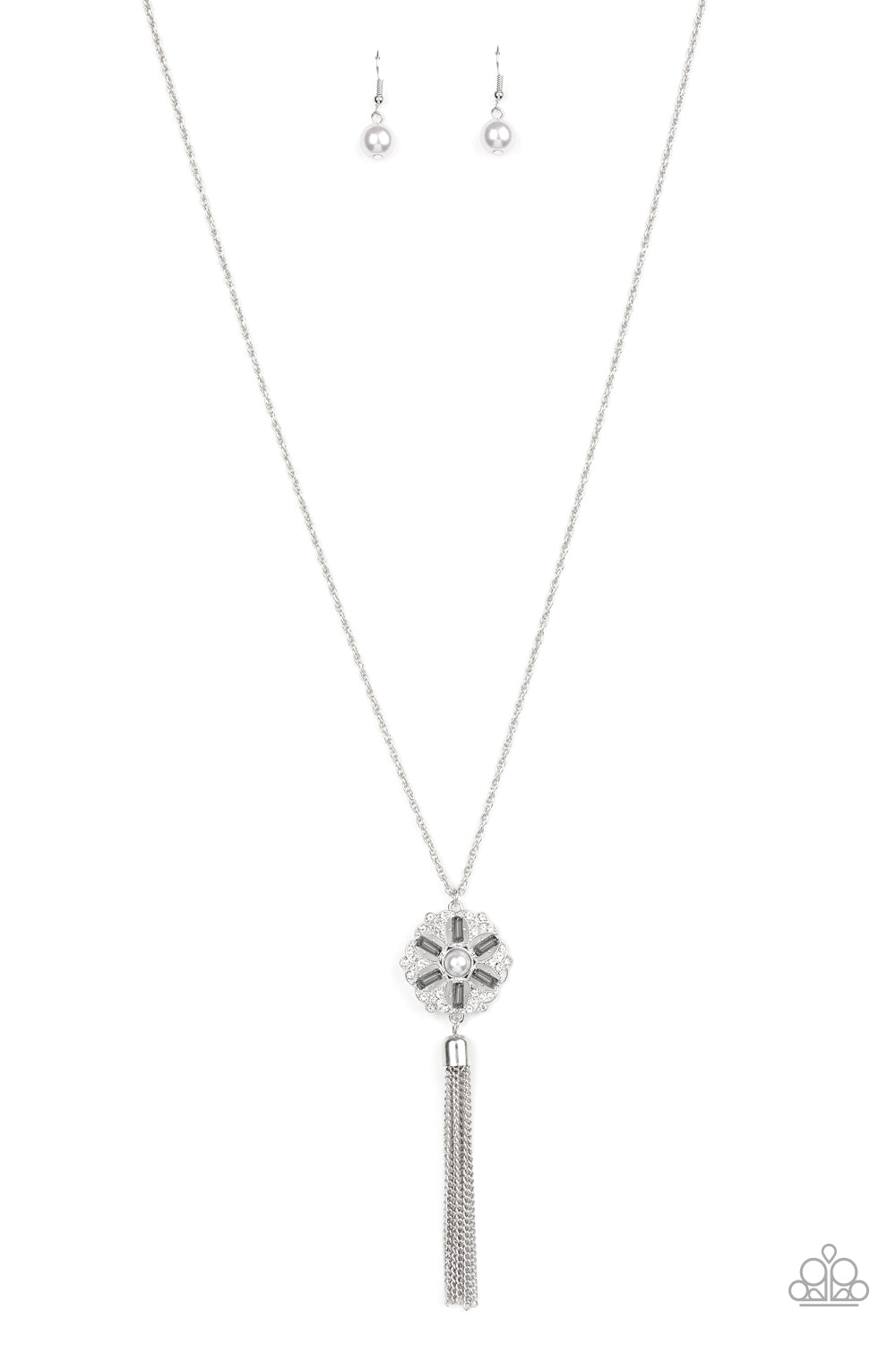 FINE FLORALS SILVER-NECKLACE