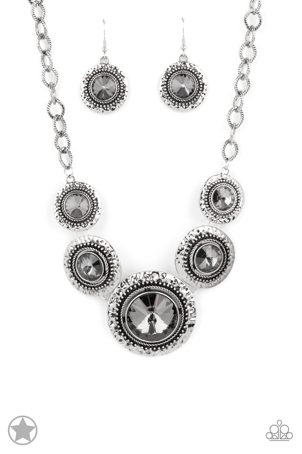 GLOBAL GLAMOUR SILVER-NECKLACE