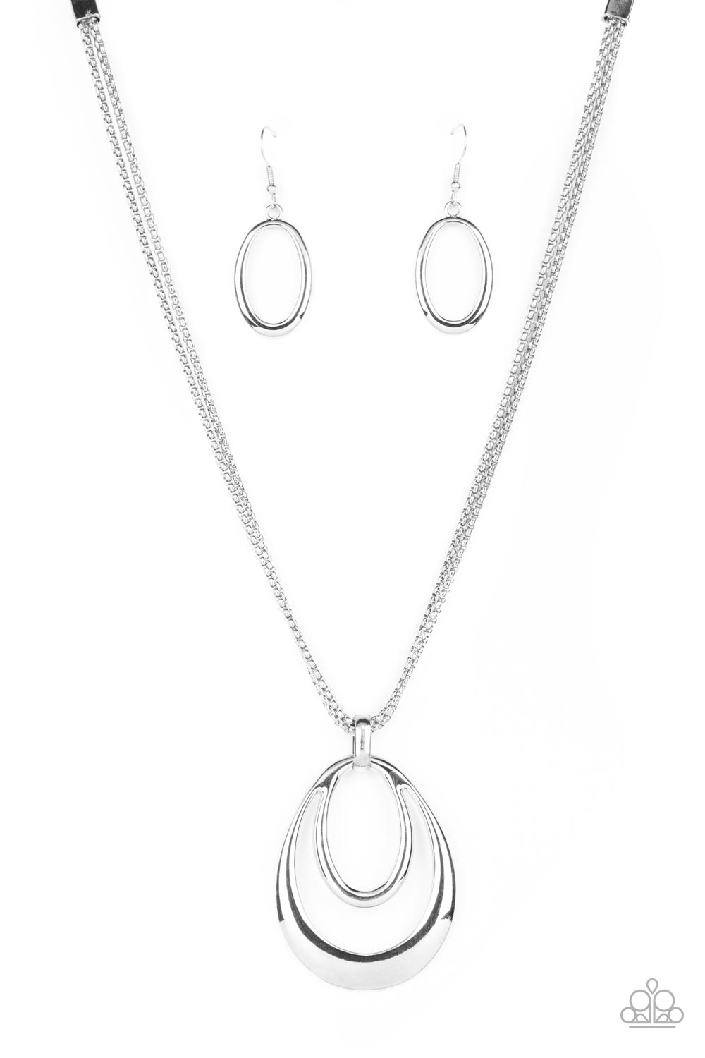 SUBURBAN STORM SILVER-NECKLACE