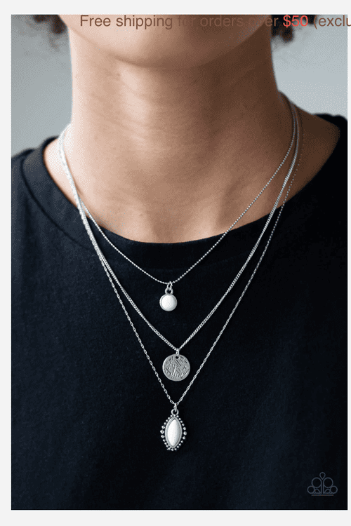 TIDE DRIFTER WHITE-NECKLACE