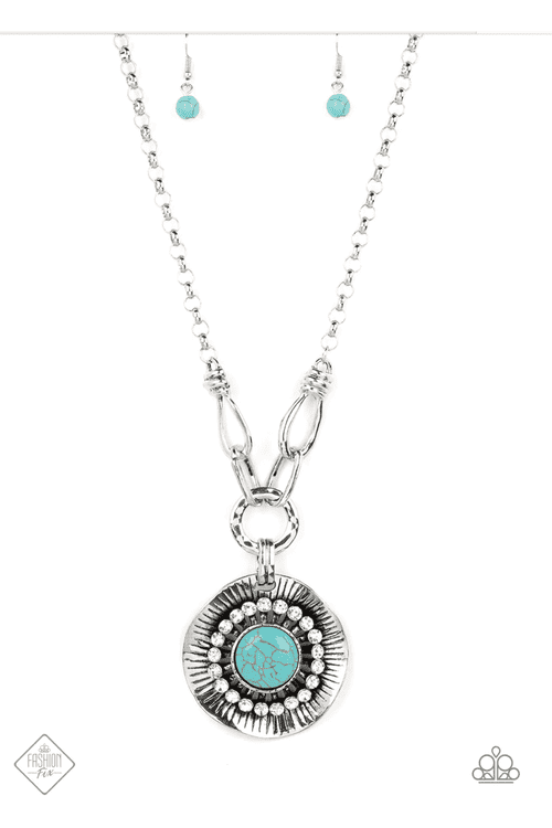 BADLANDS TREASURE HUNT BLUE-NECKLACE