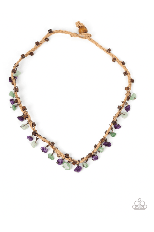 CANYON VOYAGE GREEN NECKLACE