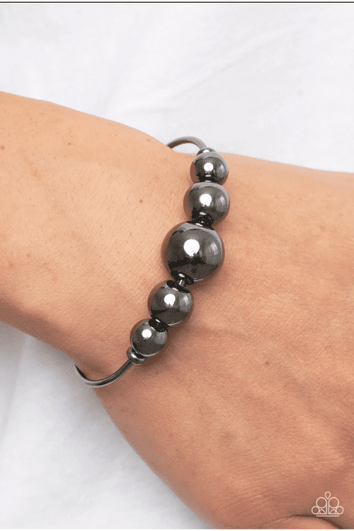 BEAD CREED BLACK-BRACELET